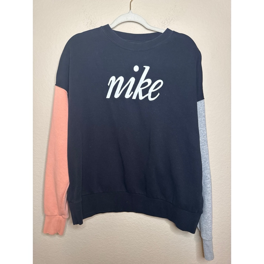 Nike Women’s Color‎ Block Crewneck Sweatshirt Size Large